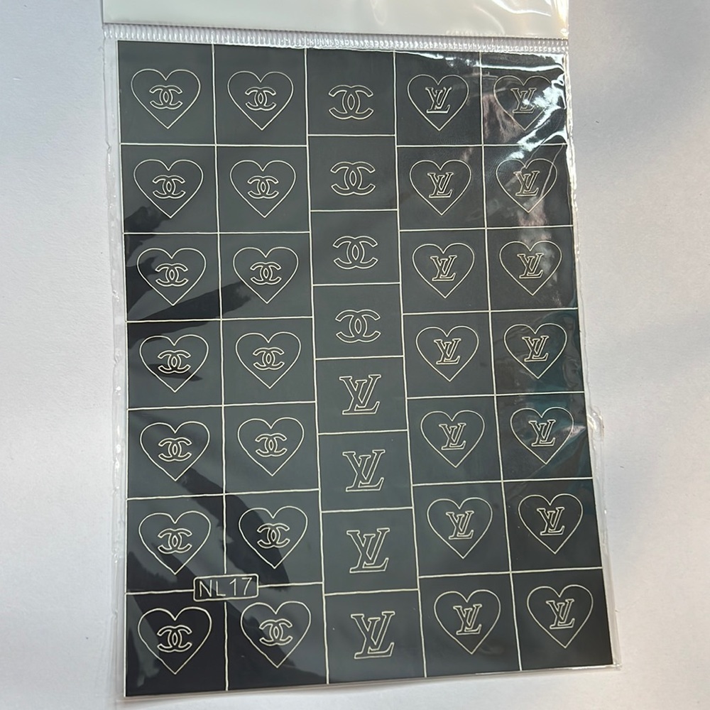 NAIL AIRBRUSH STENCIL